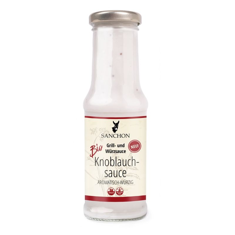 Sanchon Knoblauchsauce, SANCHON, bio - Produktbild