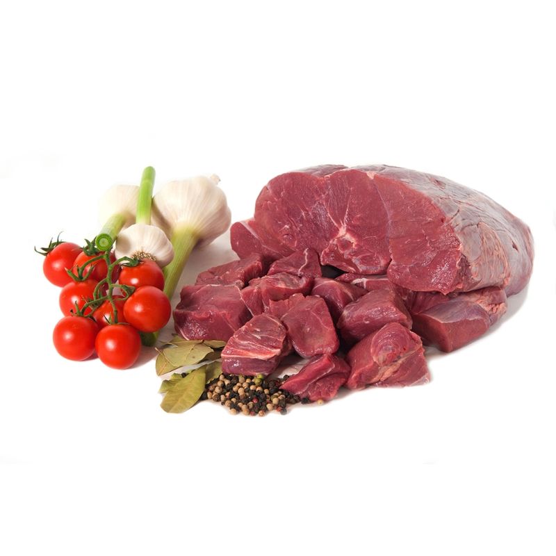 Sonnberg BIO Rinder Gulasch geschnitten (Wade) gewürfelt 3x3cm - Produktbild