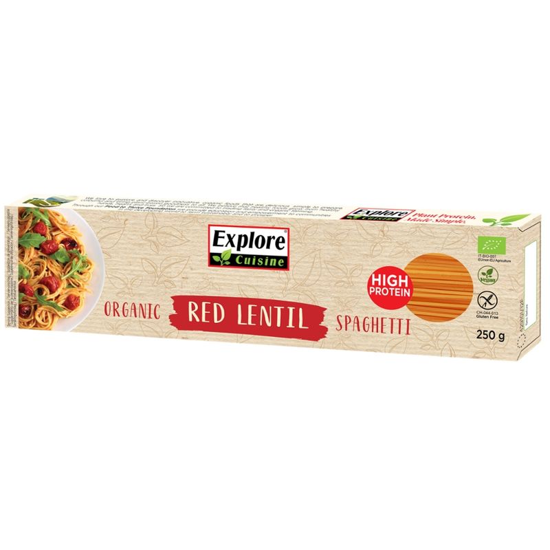Explore Cuisine Spaghetti aus roten Linsen - Produktbild