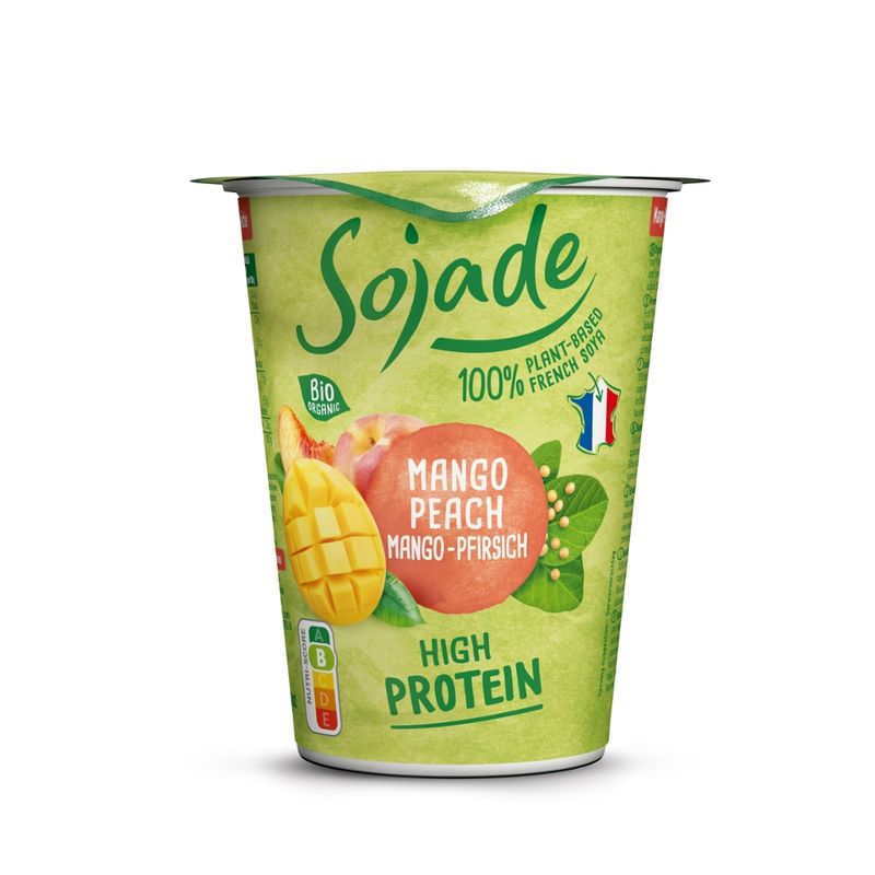 Sojade Bio Soja-Alternative zu Joghurt Mango-Pfirsich - Produktbild