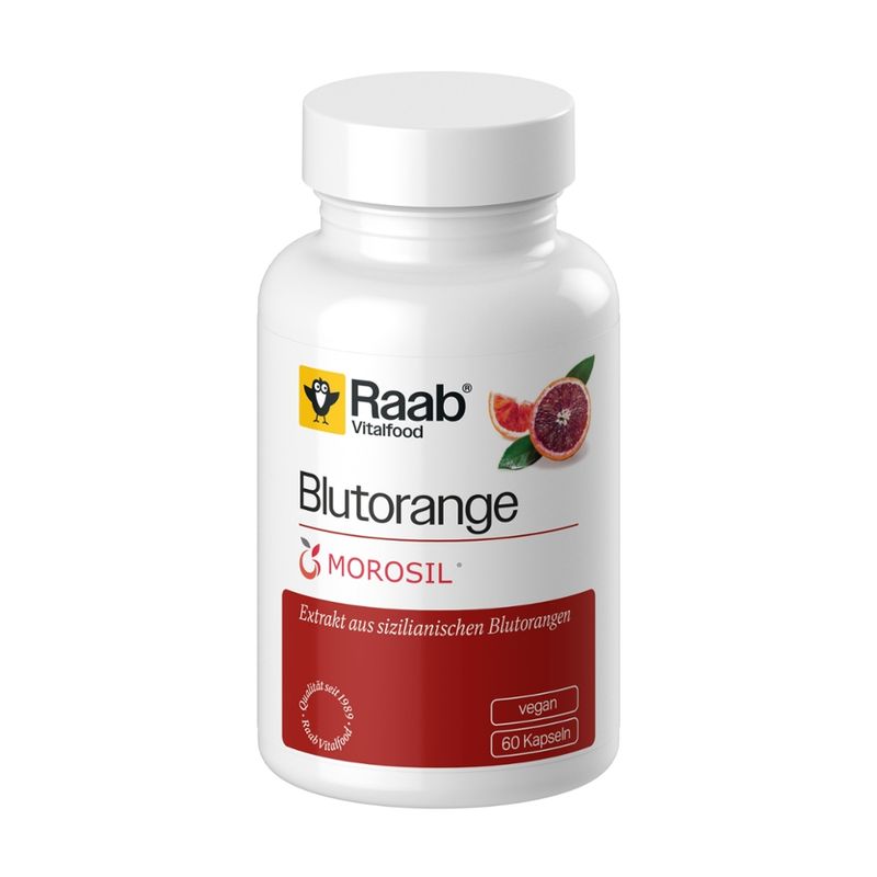 Raab Vitalfood Blutorangenextrakt Morosil Kapseln - Produktbild