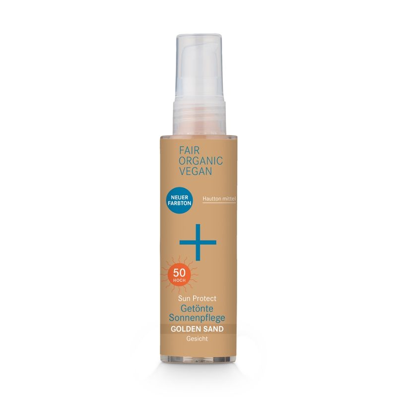 i+m NATURKOSMETIK BERLIN i+m Sun Protect Getönte Sonnenpflege LSF 50 Golden Sand - Produktbild
