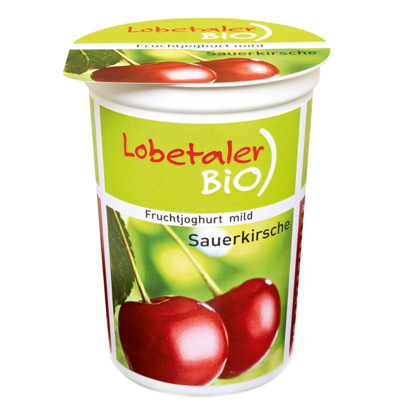 Lobetaler Bio Joghurt Sauerkirsche - Produktbild