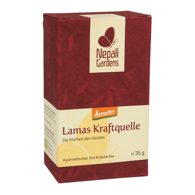Nepali Gardens Ayurvedischer Demeter Kräutertee "Lamas Kraftquelle" - Produktbild