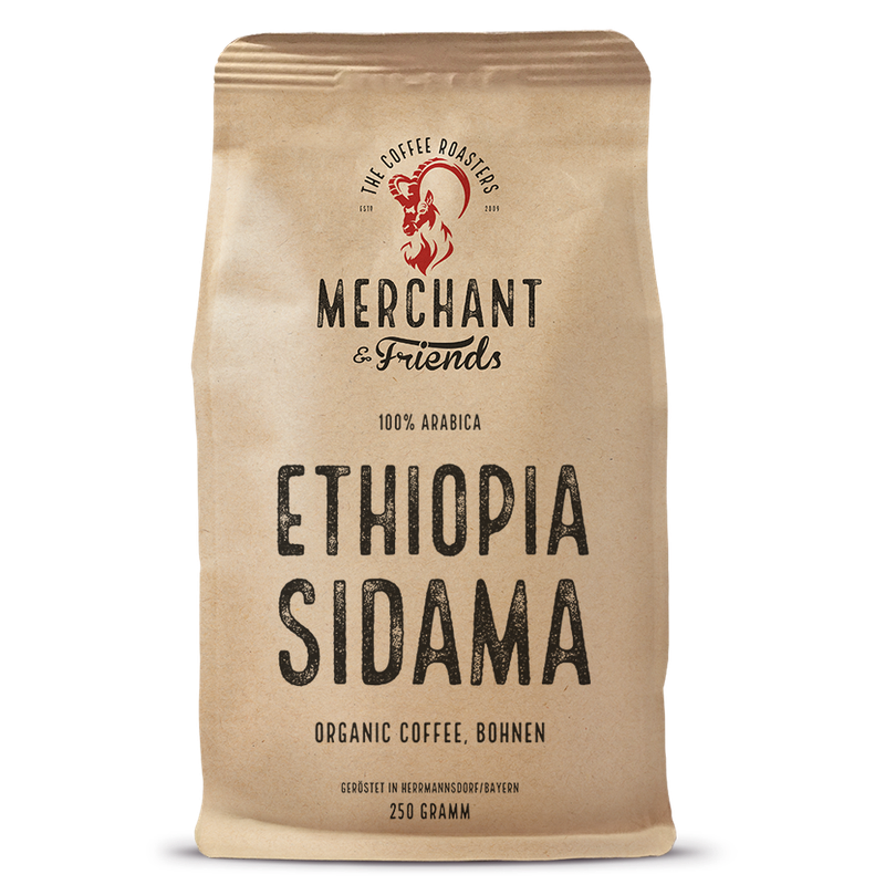 Merchant & Friends Ethiopia Sidama  ORGANIC COFFEE - Produktbild