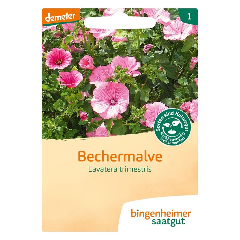 Bingenheimer Saatgut Bechermalve - Blumen (Saatgut) - Produktbild