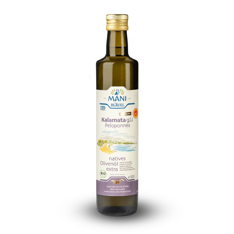 MANI® MANI natives Olivenöl extra, Kalamata g.U., bio - Produktbild
