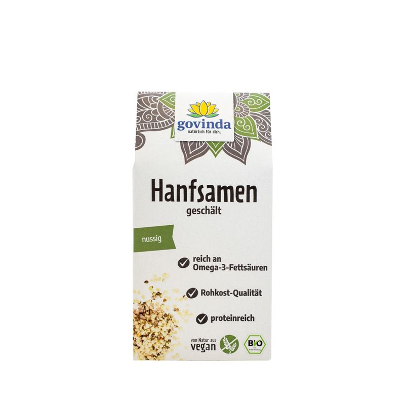 Govinda Hanfsamen geschält - Produktbild
