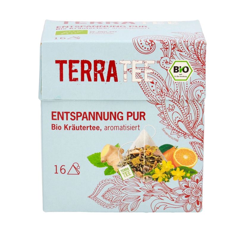 TERRATEE® Terra Tee Bio Kräutertee Entspannung Pur - Produktbild