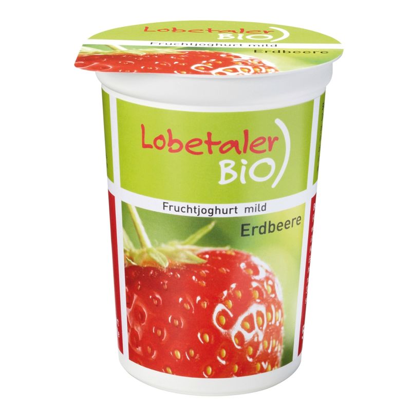 Lobetaler Bio Bio-Joghurt Erdbeere - Produktbild