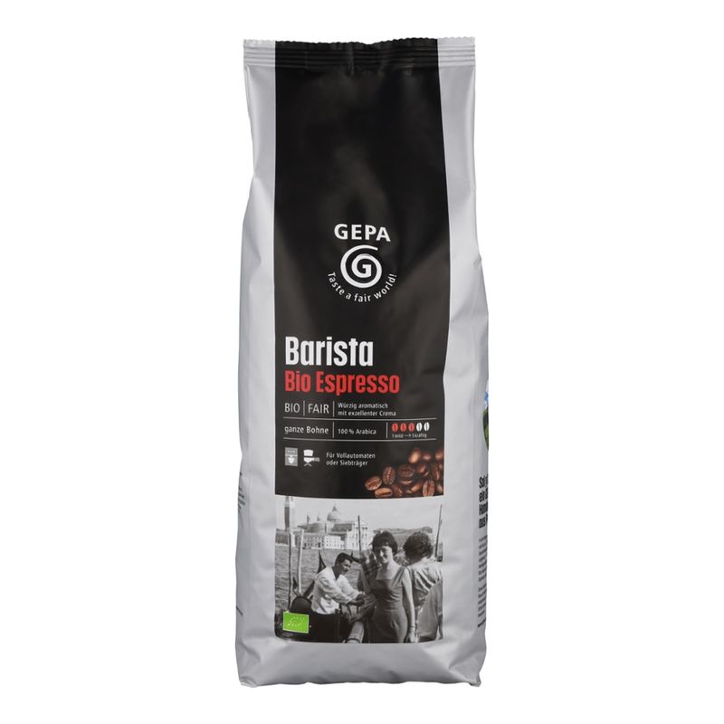 GEPA - The Fair Trade Company Barista Bio Espresso - Produktbild