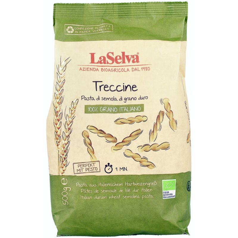 LaSelva Treccine - Teigwaren aus Hartweizengrieß - Produktbild