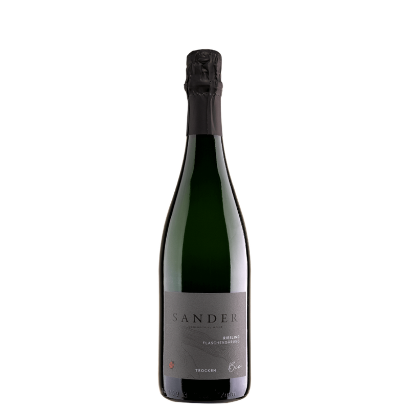 Sander – ökologische Weine Riesling Sekt trocken - Produktbild