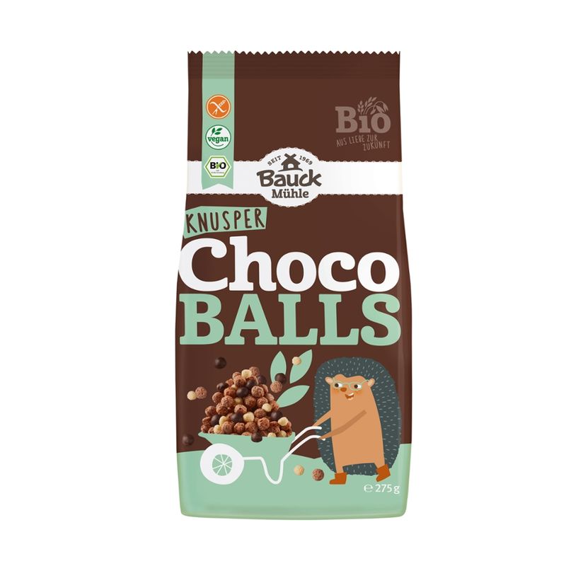 Bauck Mühle Choco Balls glutenfrei Bio - Produktbild