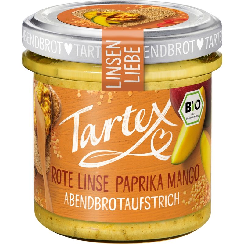 Tartex Linsen Liebe Rote Linse Paprika Mango - Produktbild