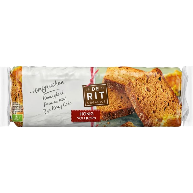 De Rit Vollkorn-Honigkuchen - Produktbild