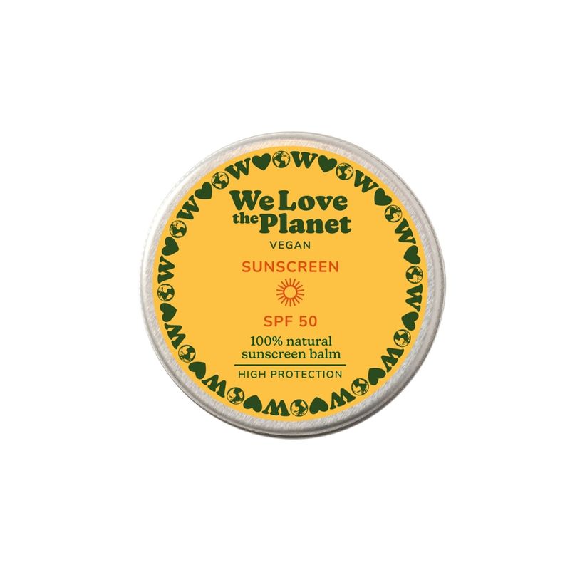 We Love The Planet We Love The Planet - Natürliche Sonnencreme - LSF 50 / Sonnencreme für Hals & Gesicht - Produktbild