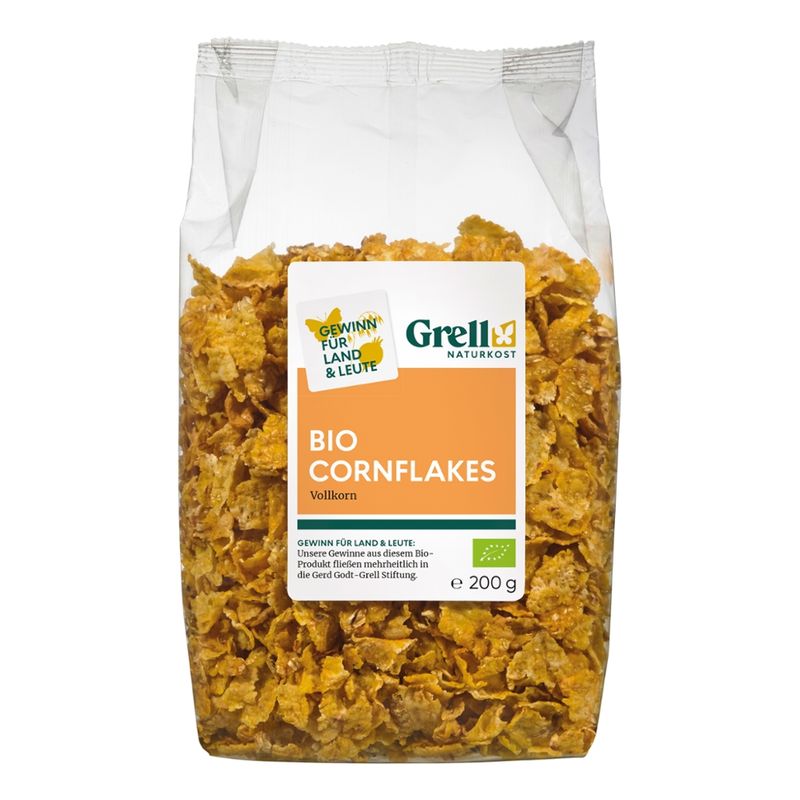 Grell Naturkost Vollkorn-Cornflakes - Produktbild