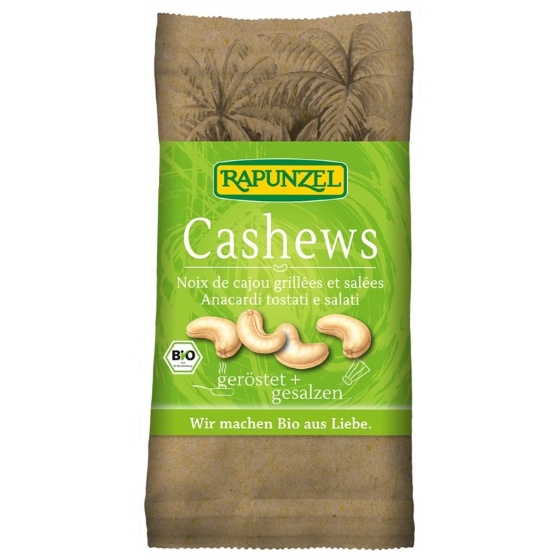 Rapunzel Cashewkerne geröstet, gesalzen - Produktbild