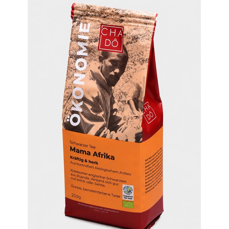 Cha Dô Ökonomie Tansania Mama Afrika Schwarztee Broken WFTO - Produktbild