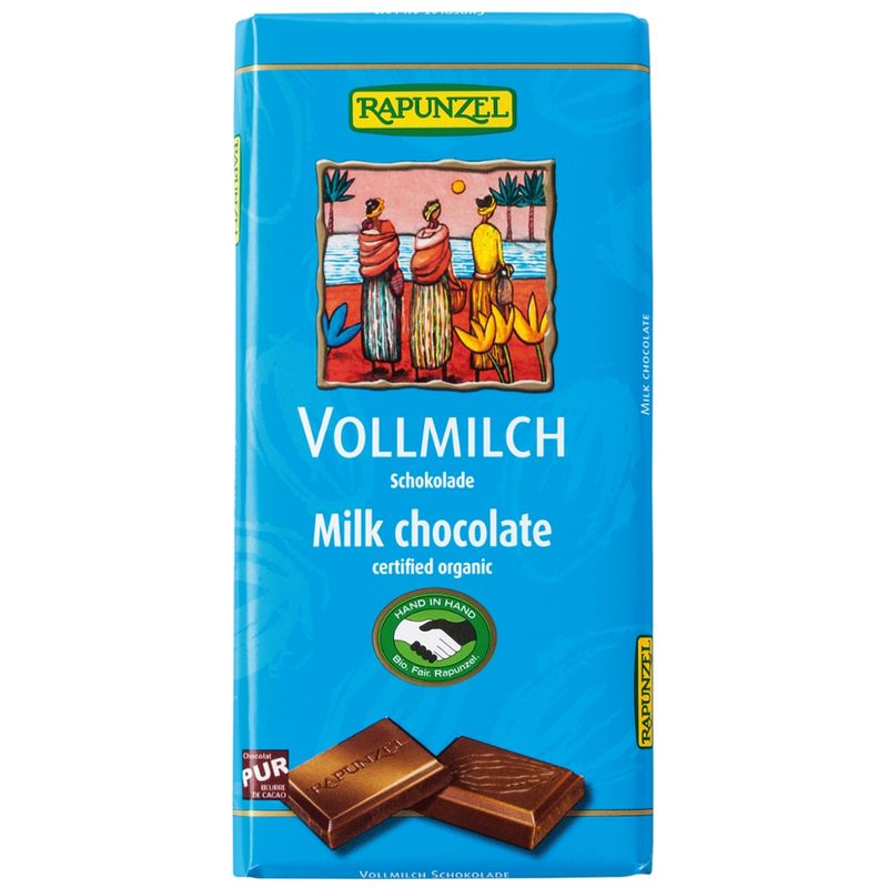 Rapunzel Vollmilch Schokolade HIH - Produktbild