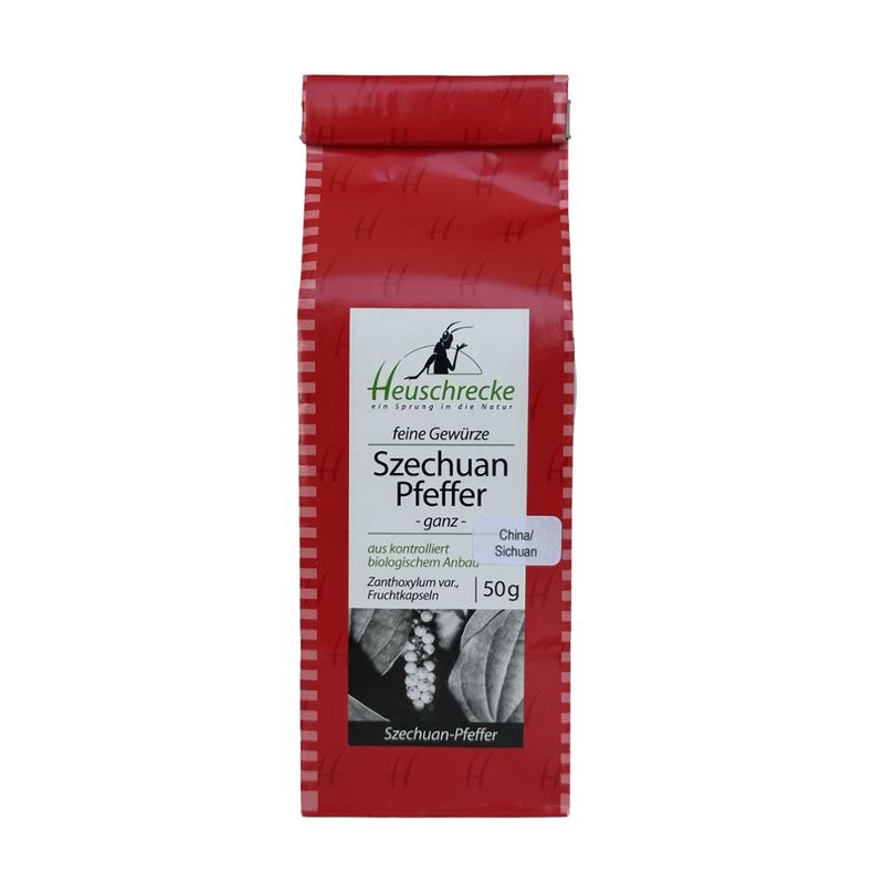 Heuschrecke Szechuanpfeffer, ganz, kbA - Produktbild