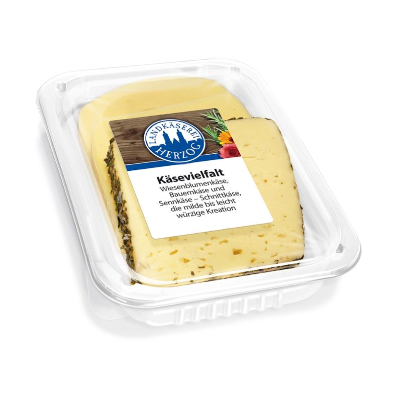 Landkäserei Herzog Käsevielfalt 3-fach 2 Variante, 300g Festgewicht - Produktbild