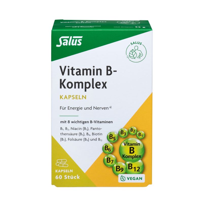 Salus® Vitamin-B-Komplex Kapseln 60 Kps. - Produktbild