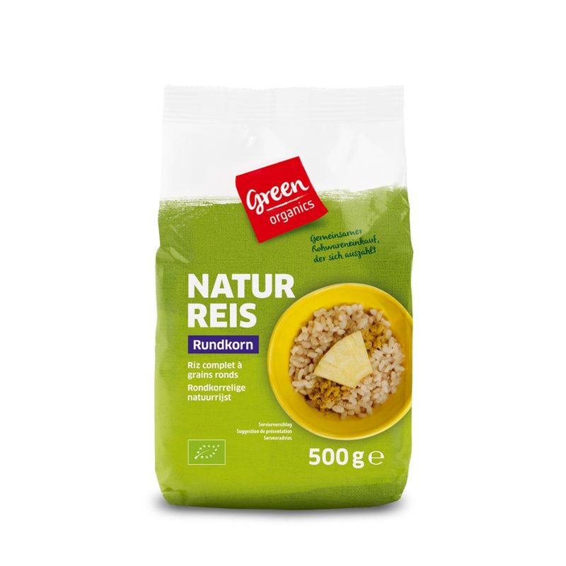greenorganics Naturreis Rundkorn - Produktbild