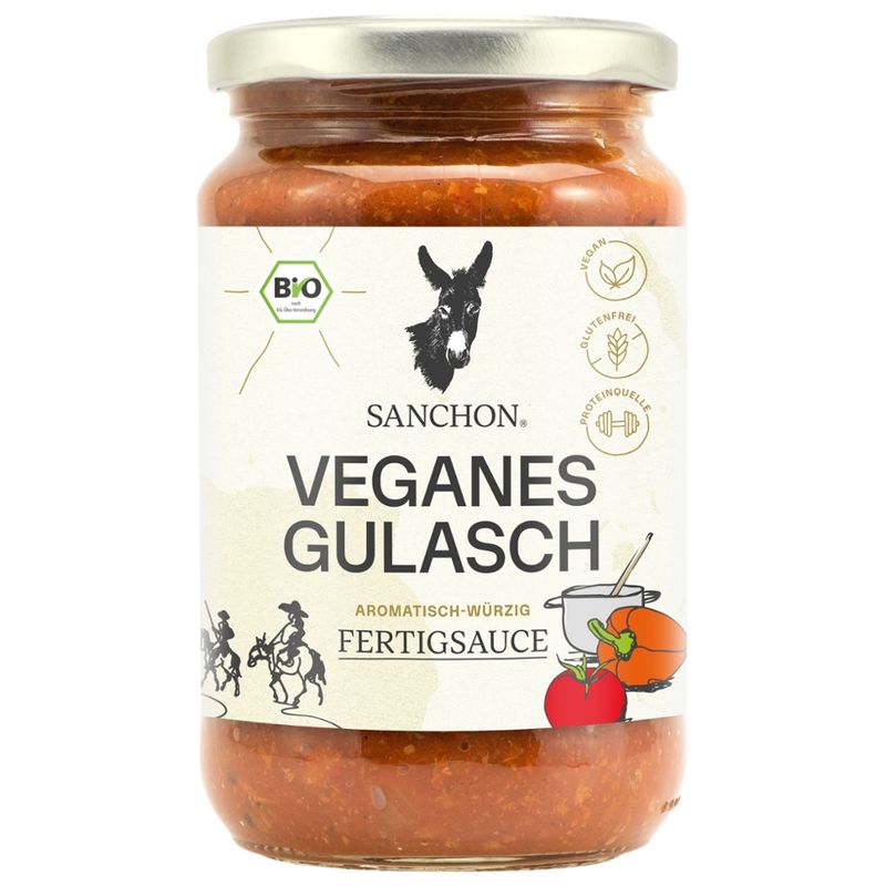 Sanchon FS Veganes Gulasch, 330 ml, SANCHON, bio - Produktbild