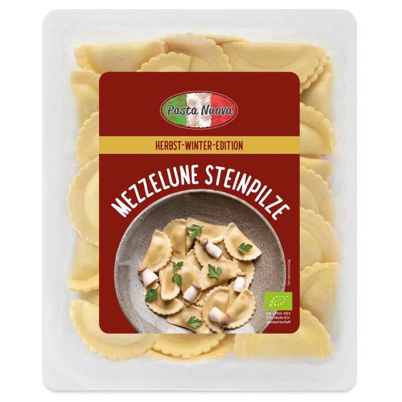 Pasta Nuova Frische Mezzelune mit Steinpilz - Produktbild