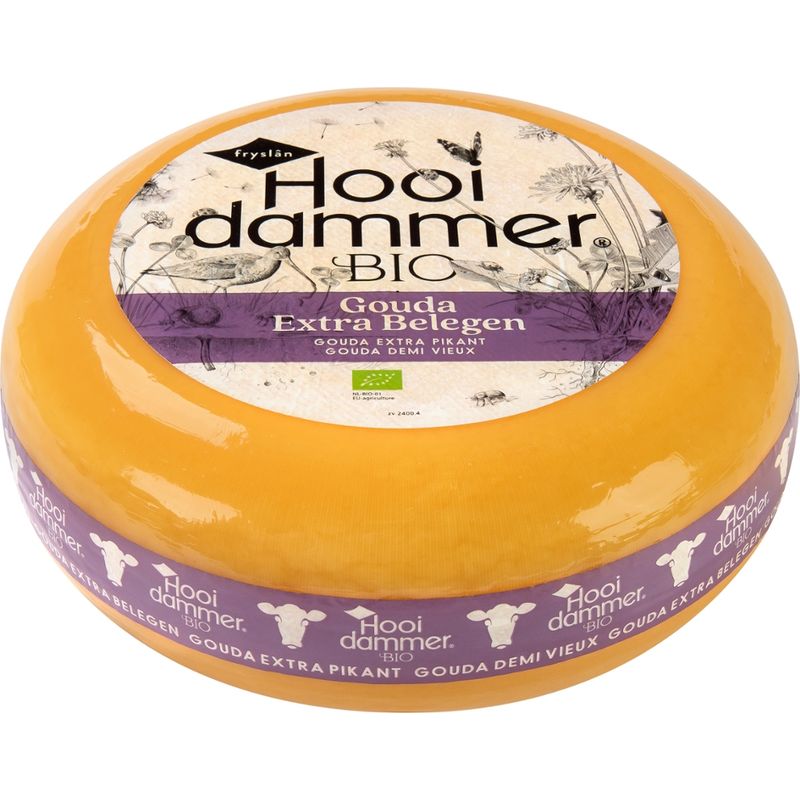 Hooidammer Hooidammer Bio Gouda Extra Pikant 4/5kg mindestens 50% Fett i. Tr. - Produktbild