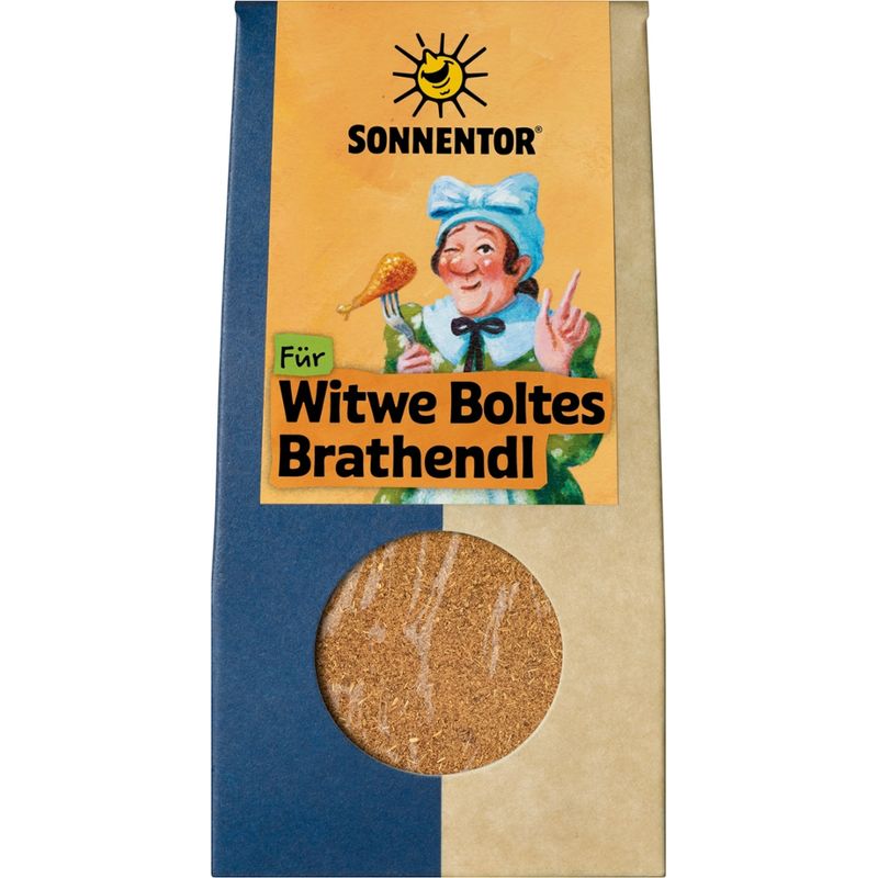 Sonnentor Witwe Boltes Brathendlgewürz, Packung - Produktbild