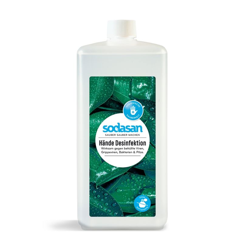 sodasan Hand Disinfectant Euro Bottle - Produktbild