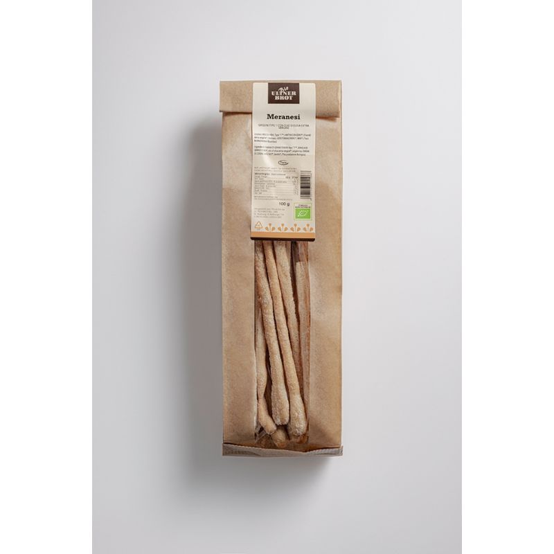 ULTNER BROT KG des Schwienbacher R. & Co. Meranesi - Grissini stirati con olio d'oliva extra vergine - Produktbild