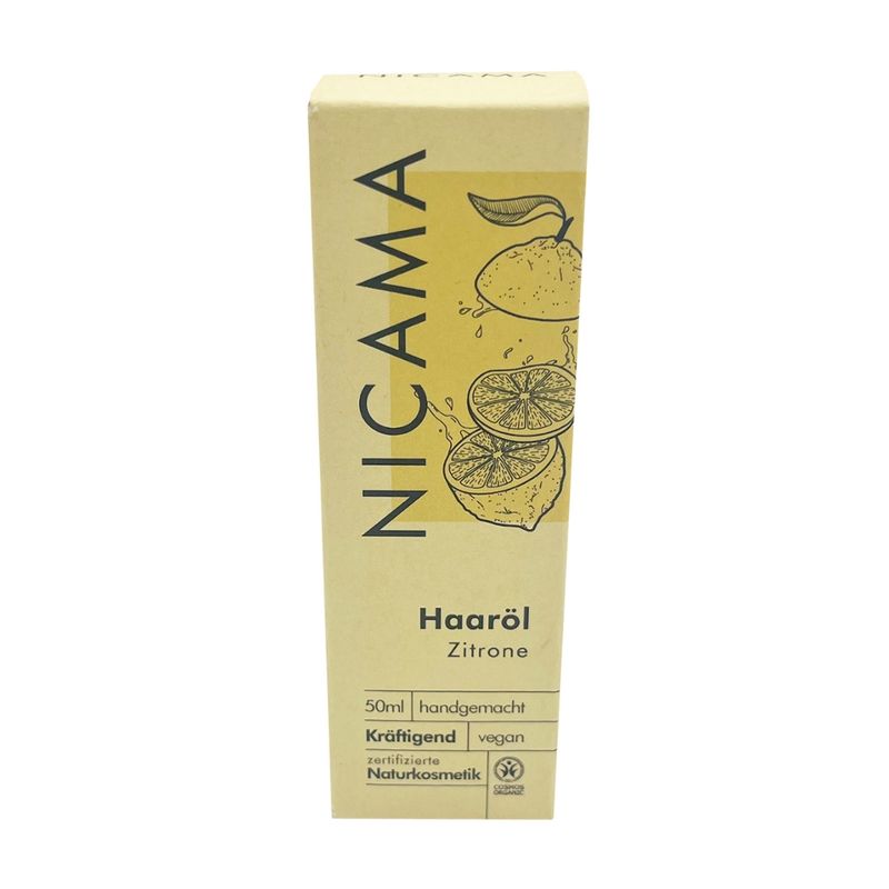NICAMA NICAMA Haaröl 50 ml - Zitrone - Produktbild