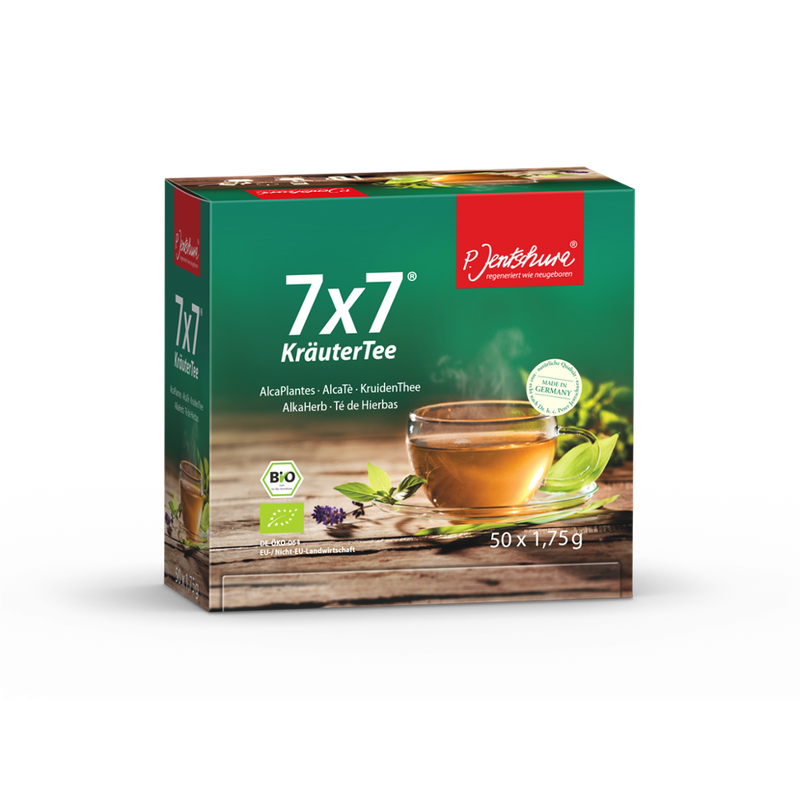 P. Jentschura P. Jentschura 7x7 KräuterTee BIO 50er Filterbeutel - Produktbild