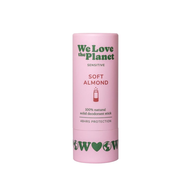 We Love The Planet We Love The Planet - Natürlicher Deo-Stick - Soft Almond Sensitive (ohne Natron und hypoallergen) - Produktbild