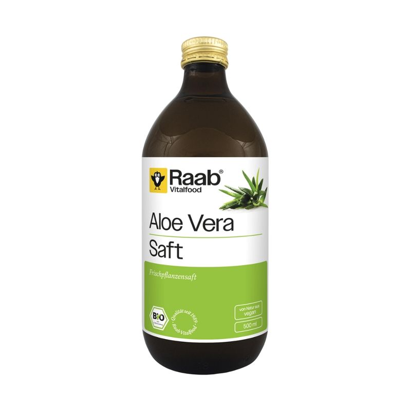 Raab Vitalfood BIO Aloe Vera Saft - Produktbild