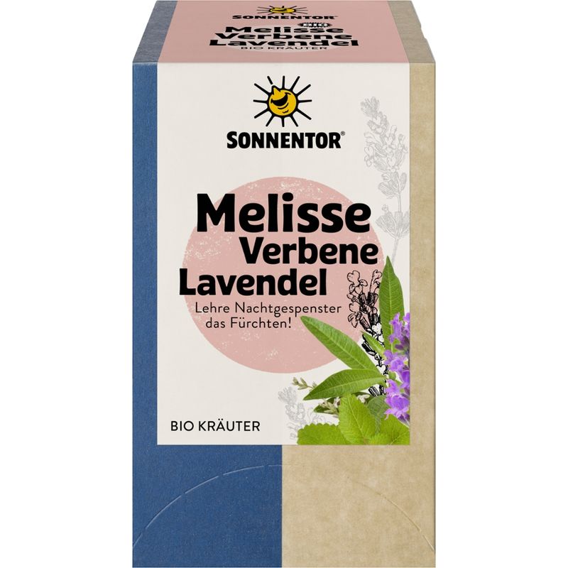 Sonnentor Melisse-Verbene-Lavendel, Doppelkammerbeutel - Produktbild