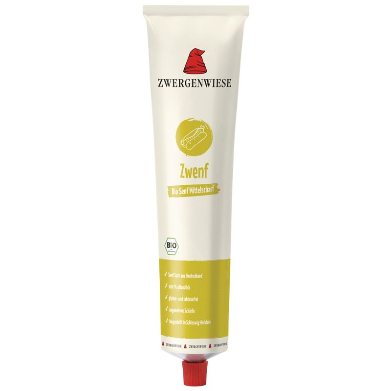 Zwergenwiese Zwenf Tube (Delikatess Senf) - Produktbild