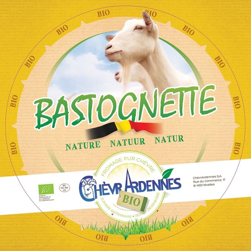 CHEVRARDENNES BIO Bio-Ziegengouda - 3kg (Bastognette - Gouda de Chèvre) - Produktbild