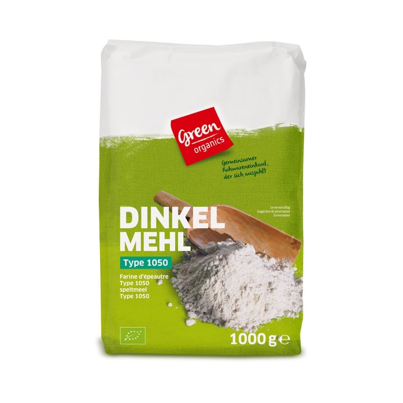 greenorganics Dinkelmehl Type 1050 - Produktbild