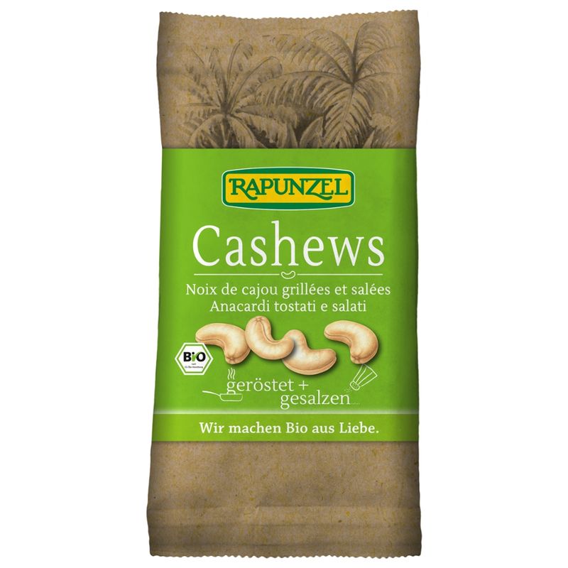 Rapunzel Cashewkerne geröstet, gesalzen - Produktbild