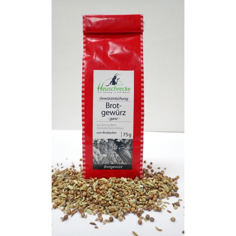 Heuschrecke Brotgewürz, ganz, kbA - Produktbild