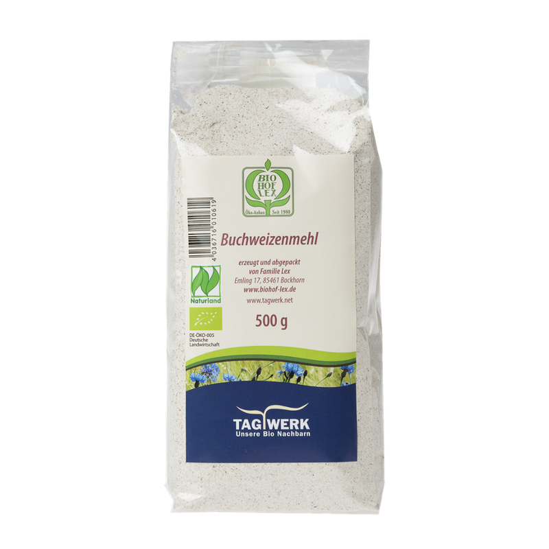 TAGWERK Buchweizenmehl vom Biohof Lex - Produktbild