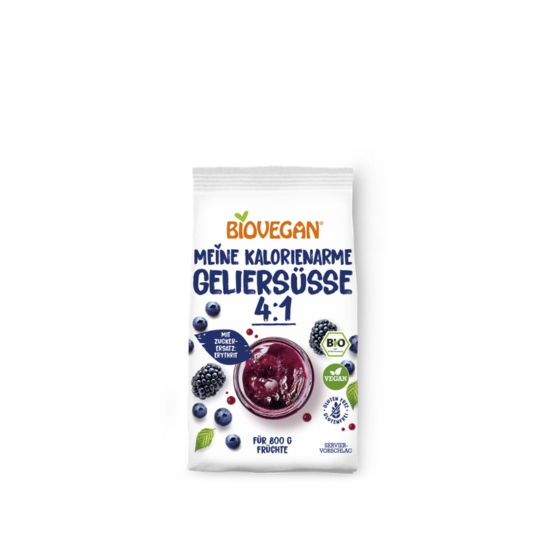 Biovegan Erythritol gelling sweetener 4:1, organic, 200g - Produktbild