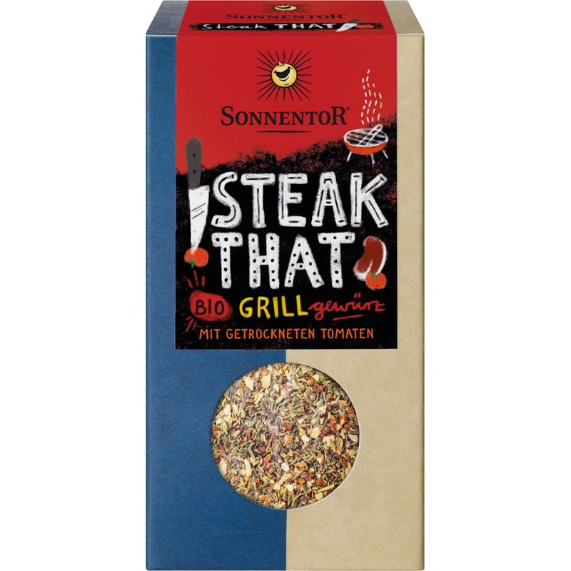 Sonnentor Steak That Grillgewürz, Packung - Produktbild