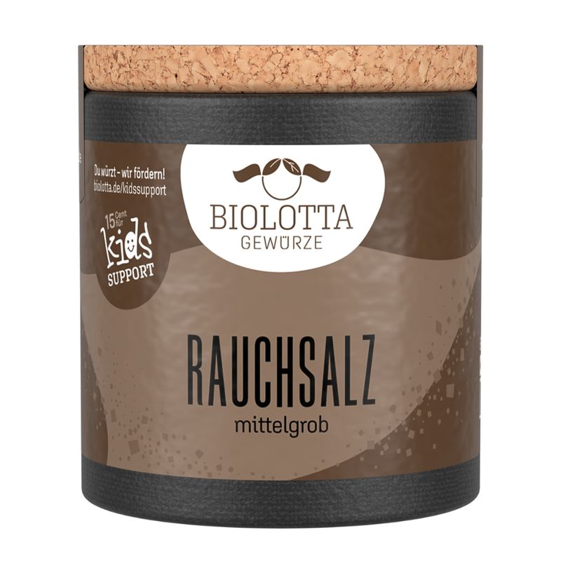 Biolotta Biolotta Korkdose Rauchsalz (über Fichtenholz und Wacholder geräuchert) - Produktbild