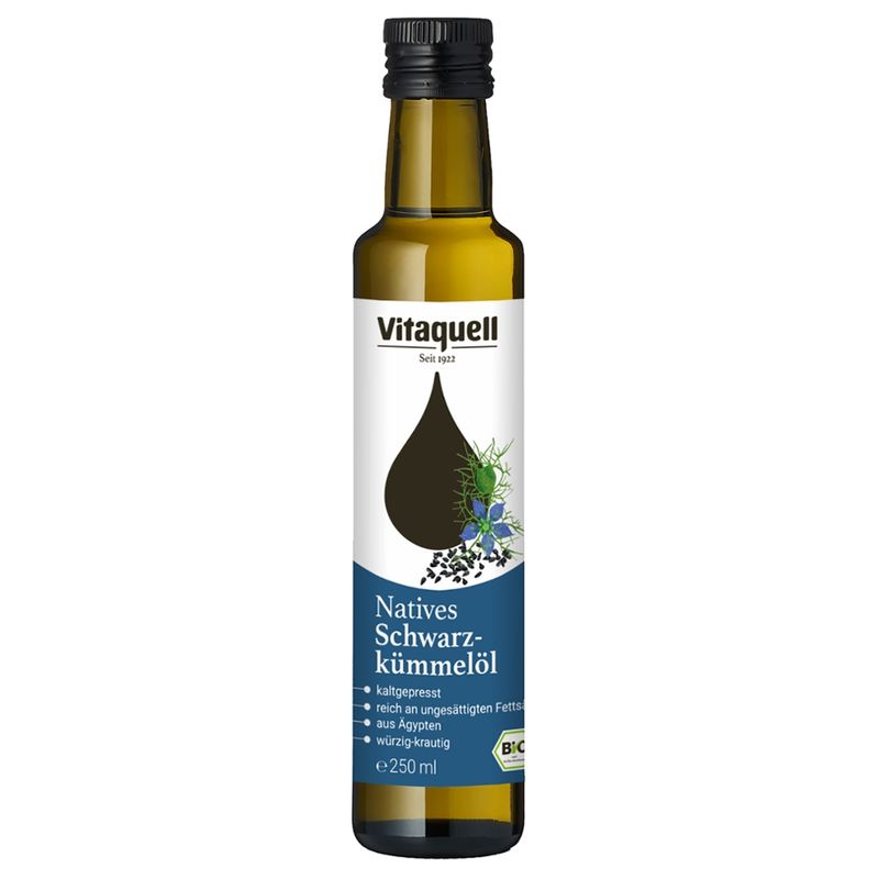Vitaquell Bio Schwarzkümmel-Öl - Produktbild